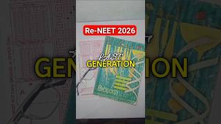 LAST GENERATION 😢!! #shorts #neet