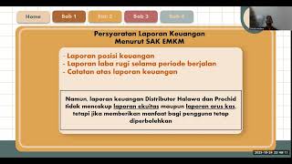Perancangan Sistem Pelaporan Keuangan Berdasarkan SAK EMKM Berbasis Microsoft Excel Terhadap UMKM