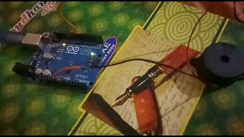 Arduino & Buzzer- pirates of caribbean