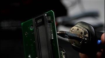 Desoldering the VFD Display from a Squeezebox Classic