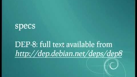 Tutorial: functional testing of Debian packages