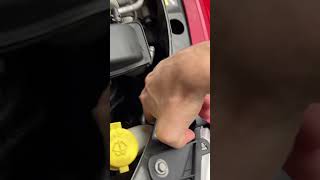 Fiat 500 Abarth DIY Oil Change. Service Airbag light now on. #commonproblems #airbaglight