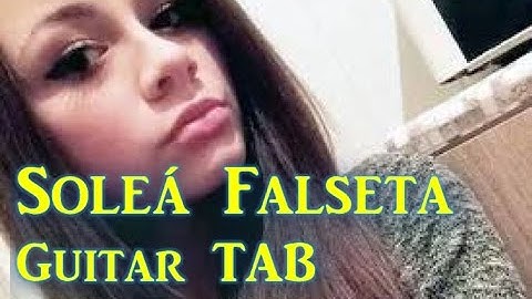 ✔▶PACO de LUCIA SOLEA FLAMENCO LESSON▶ Complete Soleá Falseta TAB