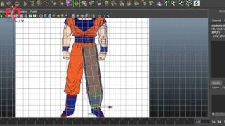 GOKU 3D Maya