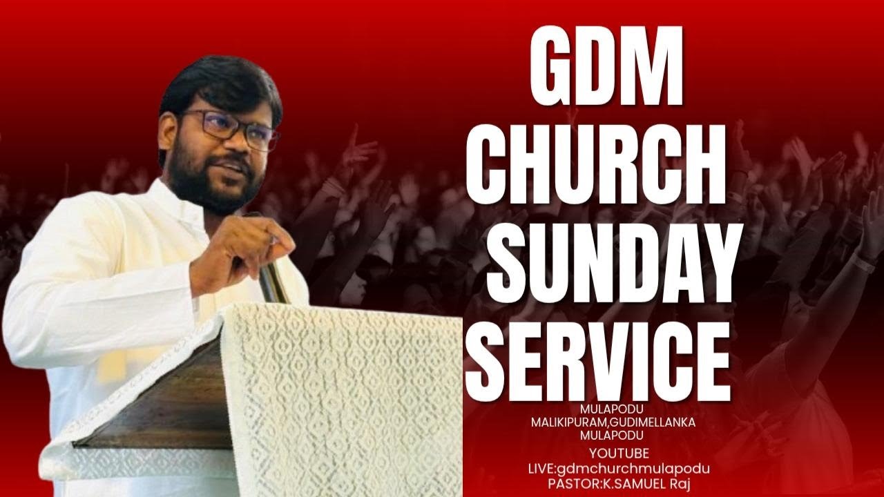 GDM CHURCH||MULAPODU||SUNDAY SERVICE || 08 MAR 2026