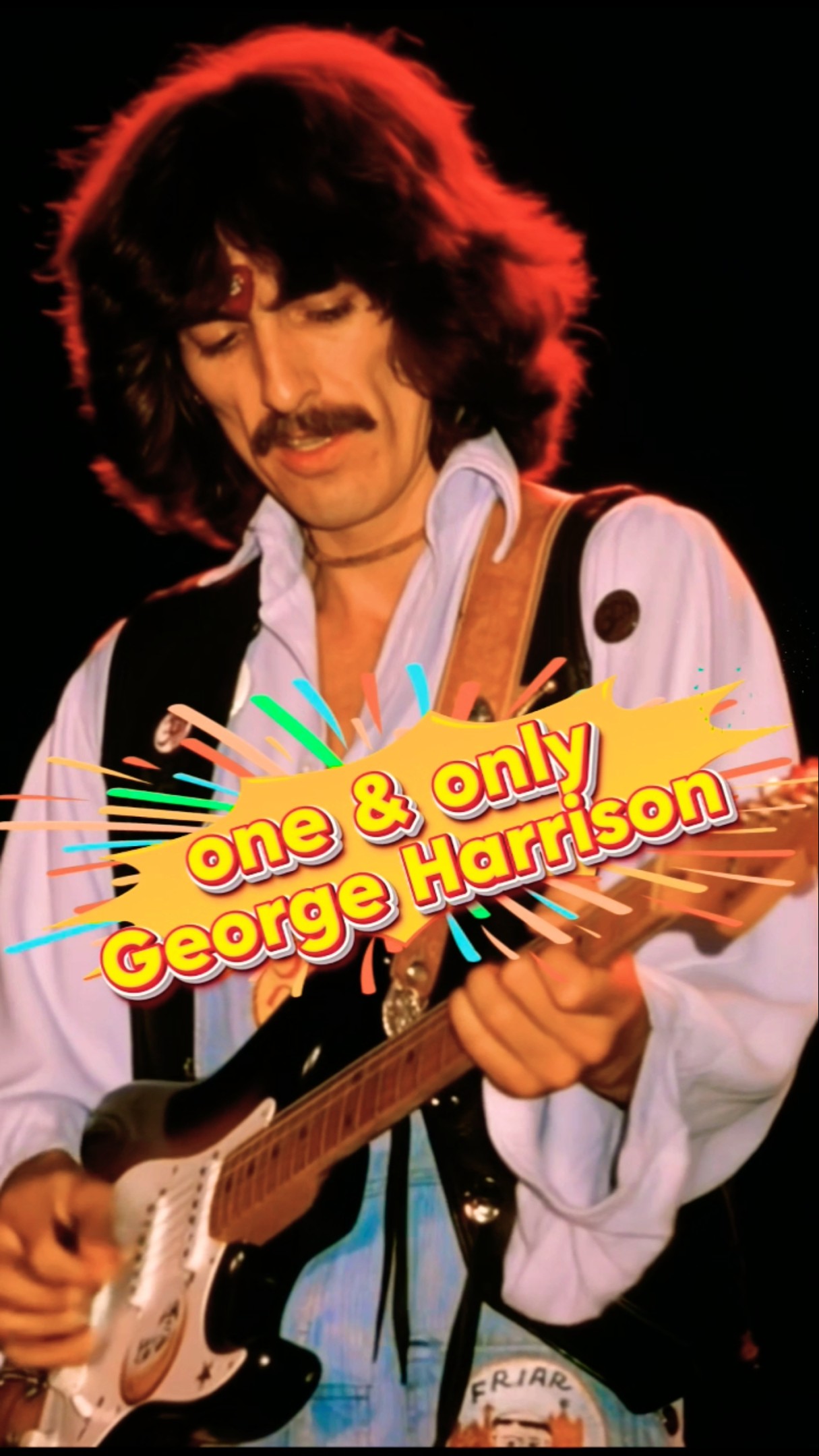 George Harrison cheer down #beatles #georgeharrison #music #rock