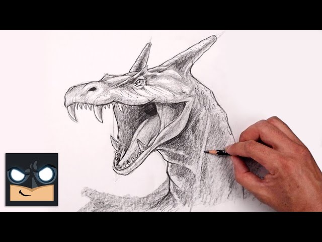 How To Draw Mega Charizard Step by Step Drawing Guide by Dawn  DragoArt