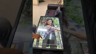 large size android touch display available on rent mumbai, india