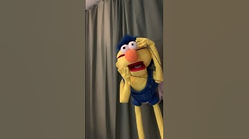 I just wanna- #funny #dhmis #donthugmeimscared #yellowguy #homemade #puppet #imback #pain