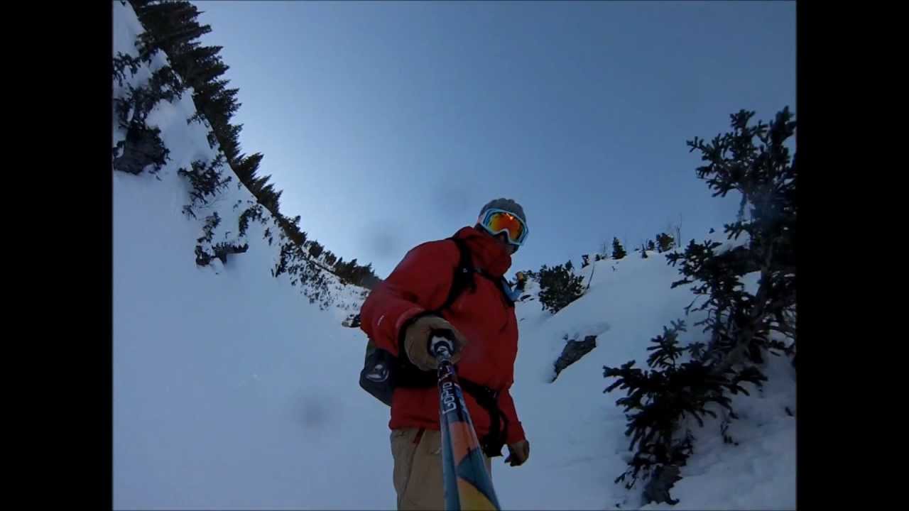 Big Cottonwood Canyon Backcountry Snowboarding YouTube
