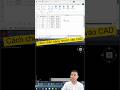 Vẽ Table nhanh trong AutoCAD từ bảng Excel
