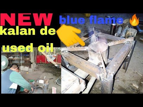 NEW KALAN DE USED OIL BLUE FLAME 🔥 - YouTube