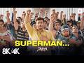 Superman Salman Ka Fan 8K 4K Music Video Arjun Kapoor Sajid Wajid Tevar 