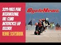 Rennie scaysbrook pikes peak motorcycle lap record  cycle news