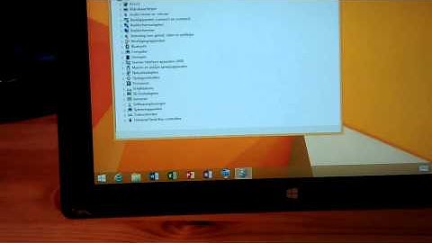 how to disable your touch screen of your surface rt