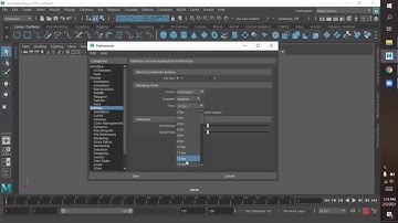 [Maya] Thiết lập các thông số cơ bản khi tạo diễn hoạt trên Maya