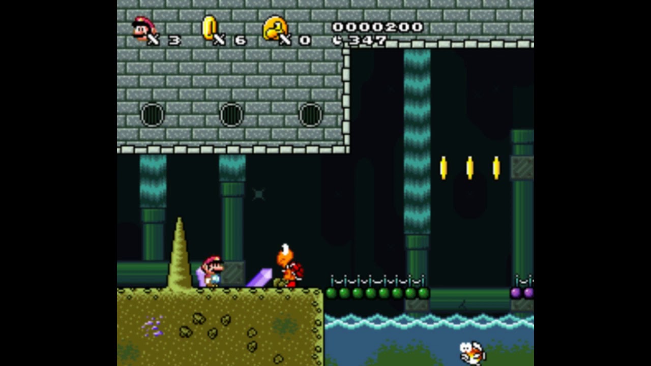 SMW Custom Music - Super Mario World 2: Yoshi's Island - Underground ...