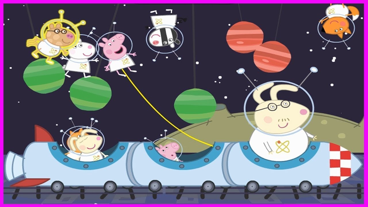 Peppa Pig in Space Peppa's Space Gameplay for Kids YouTube