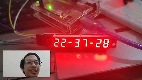 7 Segment Digital Clock using Arduino Uno