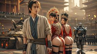 💥窮小伙意外穿越古代，開局救下絕色姊妹花，不裝了！直接召喚科技军团收服後宮美女，召喚億萬坦克稱霸天下！ 異域絕色女王，公主主動爬上龍床請降！【横推六国，你管这叫纨绔世子】#古装 #穿越 #皇帝 screenshot 1