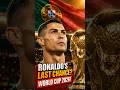 Will Cristiano Ronaldo Finally Win the FIFA World Cup Before Retirement? 🏆🐐