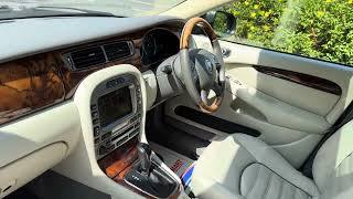 Jaguar X-Type 2.2 D Sovereign Automatic Grey - IVORY LEATHER + NAV + ALPINE + SUNROOF + HISTORY Jaguar X Type Sunroof