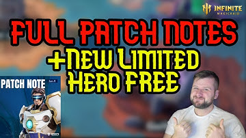 Full Patch Notes Discussed + CNY Limited Hero Surprise - Infinite Magicraid