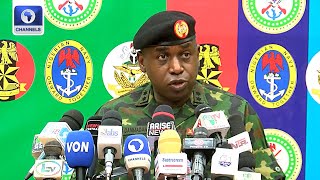 [Full Briefing] Troops Neutralize 48 Terrorists As 974 Others Surrender - DHQ