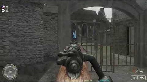 Call of Duty 2 Dawnville : defending B plant and Splash area