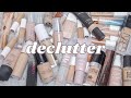 huge foundation declutter...*makeup collection 2023* ✨