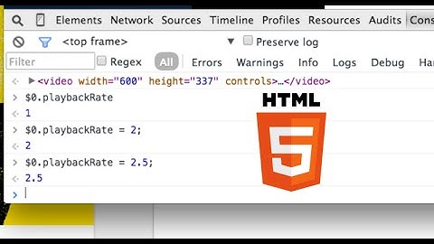 Speed up any HTML5 video player!