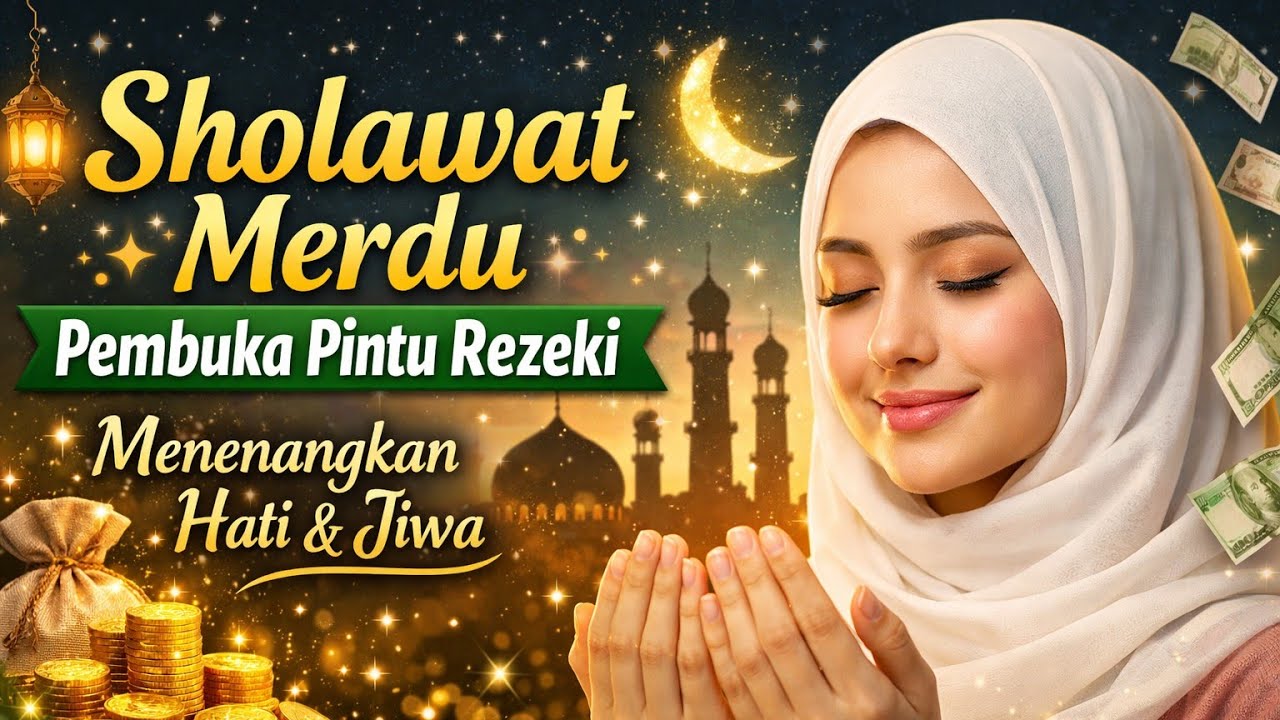 Dengar Ini! Sholawat Merdu Mendatangkan Rezeki & Ketenangan Batin