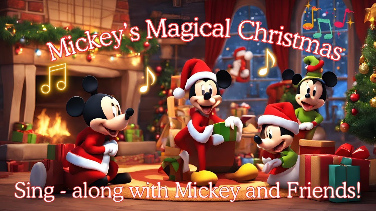 🎄 Magical Christmas Song for Kids 🎅 | Mickey Mouse & Friends Holiday ...