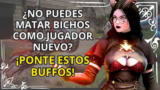 🤔 ¿NO PUEDES MATAR BICHOS COMO JUGADOR NUEVO? 😎 ¡PONTE ESTOS BUFFOS! 😎 BLACK DESERT ONLINE