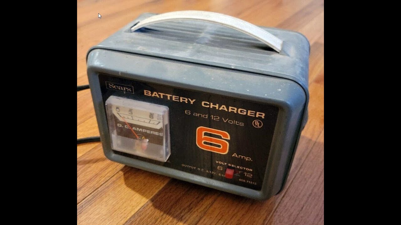 Tech Editor Repairs Vintage Manual Battery Charger - YouTube