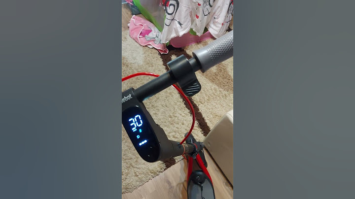 Segway Ninebot D38E electric scooter cruise control and speed unlocked to 30 km/h