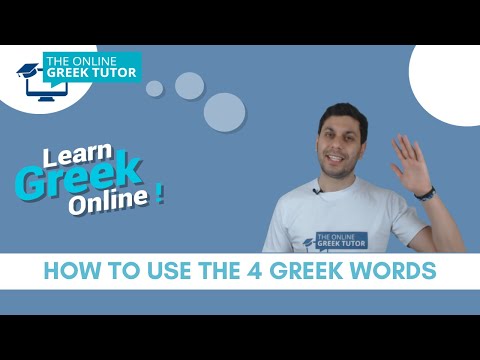 Learn Greek online: