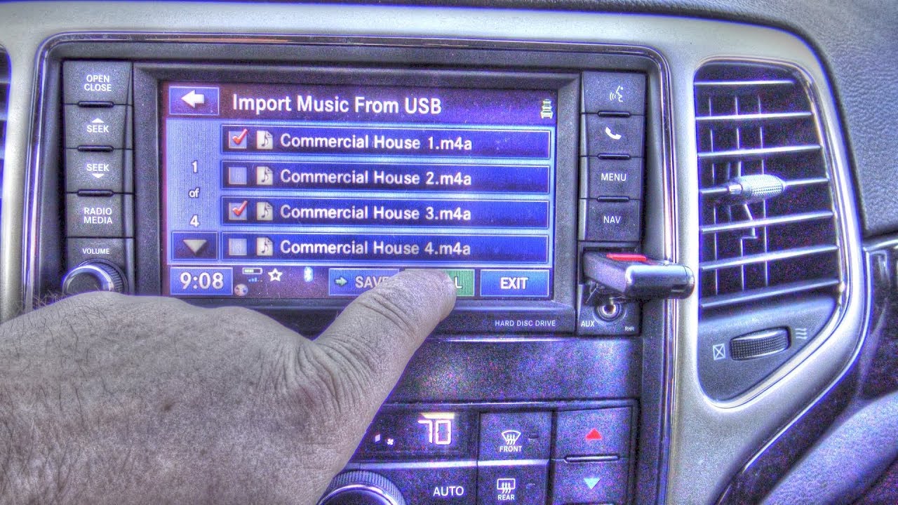 How To Copy Music from USB to a Chrysler/Jeep MyGig Radio - YouTube