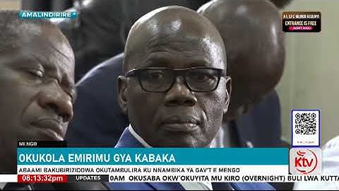 PERFORMING THE DUTIES OF THE KING | CHIEFS ENCOURAGED TO FOLLOW GAV’T GUIDANCE IN MENGO