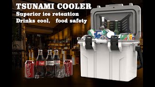 Tsunami New cooler box with new functions