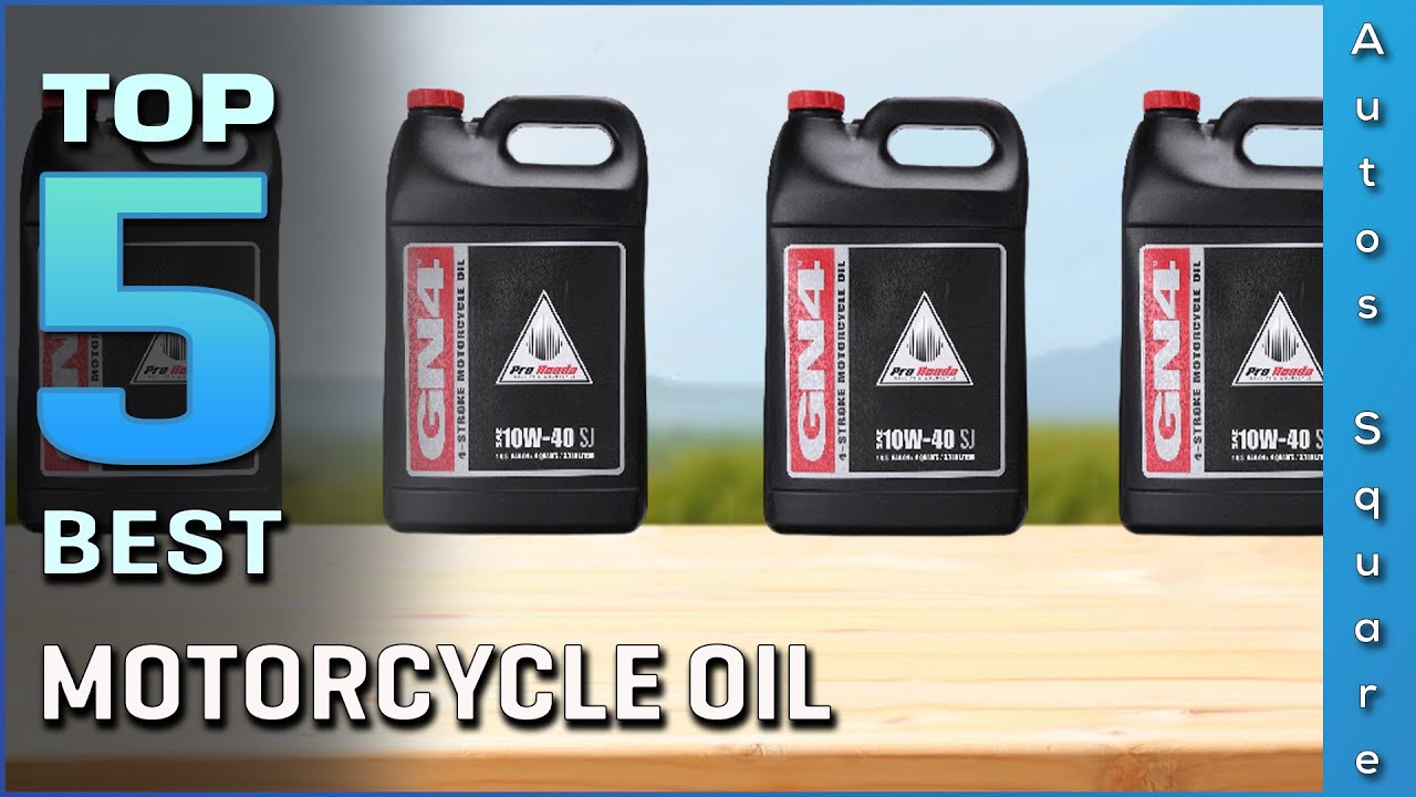 Top 5 Best Motorcycle Oil Review in 2024 YouTube