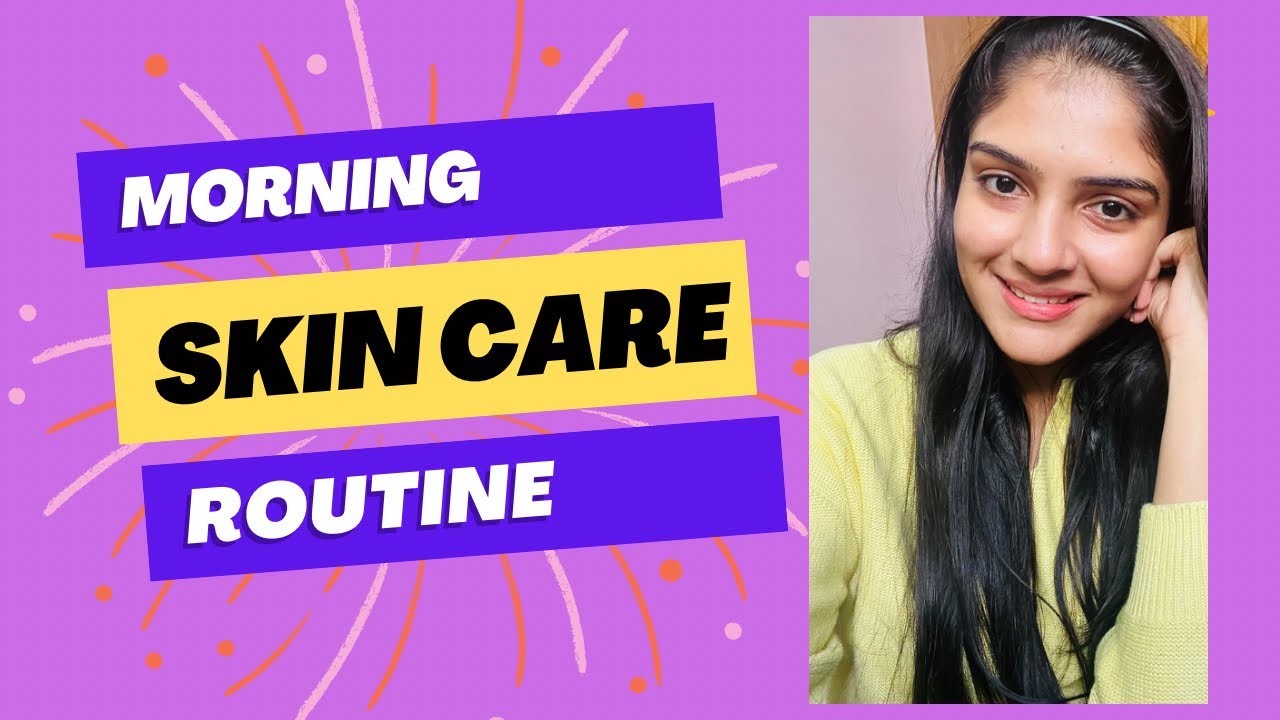 My morning skin care routine for oily and sensitive skin. YouTube