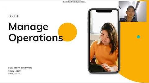 DSS01 Manage Operations