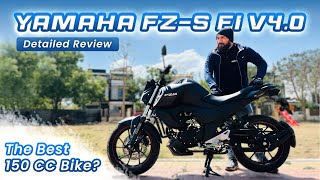 Yamaha FZ-S FI V4.0 2024 Detailed Review | On Road Price, Exhaust, Features | 150CC Bike Worth It?🤔