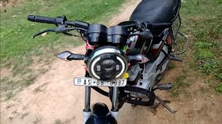 Bajaj ct 100 modified