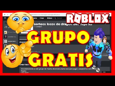 Como Tener Un Grupo En Roblox Gratis 2020 Youtube - robux gratis grupo