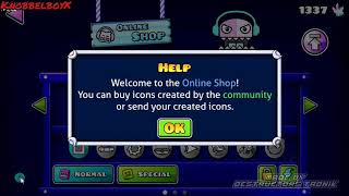 Geometry Dash 2.2 New Online Shop Fanmade