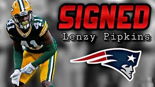 Patriots Sign CB Lenzy Pipkins