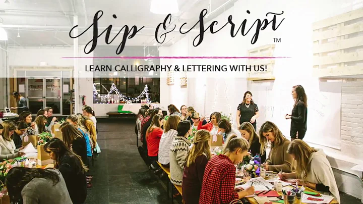 Connecting Letters Calligraphy