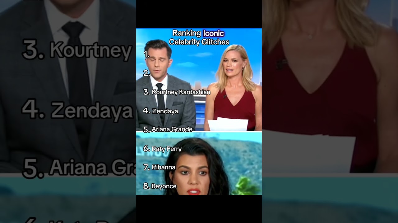 Ranking iconic celebrity glitches